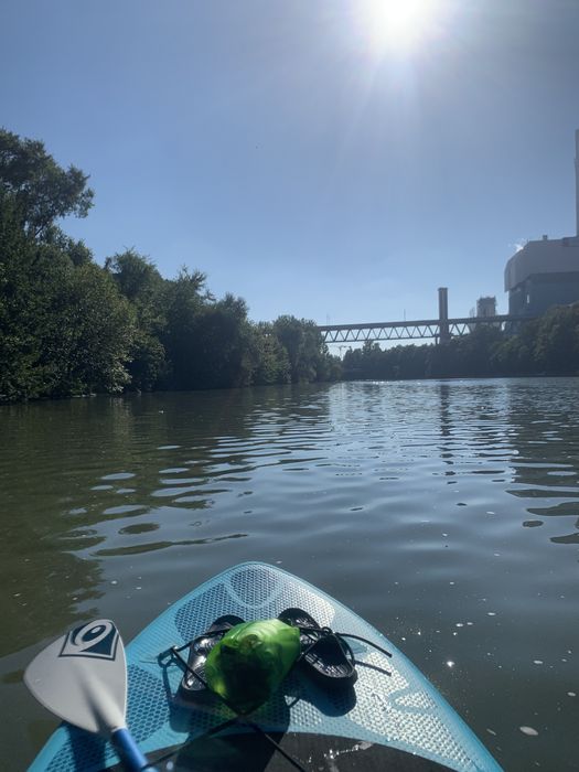 BUND KV Stuttgart / SUP auf dem Neckar Sinem Dienes