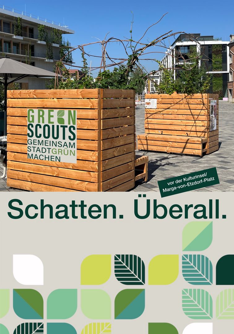 Grüne Laube Plakat