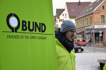 BUND-Aktiver Sebastian Wagner