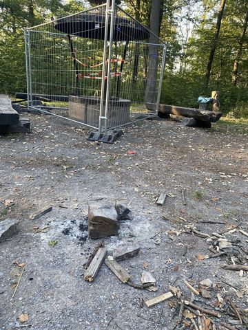 Wilde Grillstelle