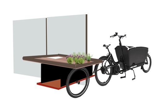 Seitenansicht Pflanzmobil